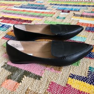 Steve Madden Feather Black Loafer